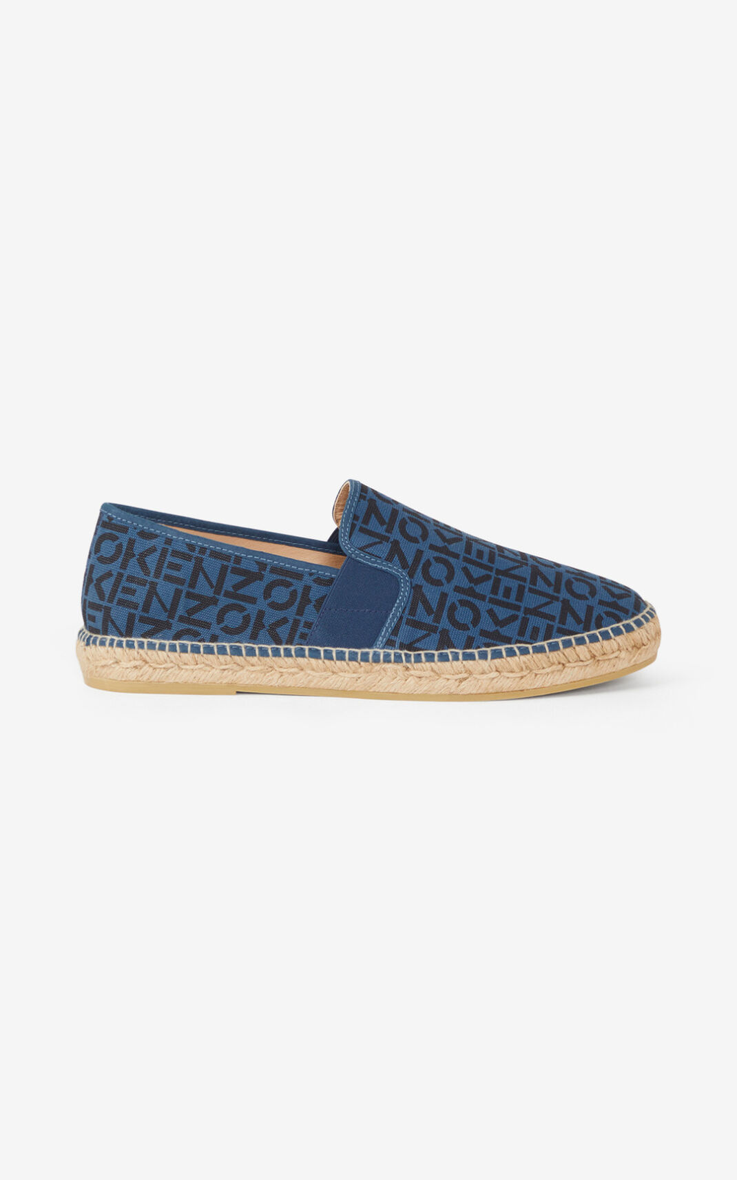 Kenzo Sport elasticated Espadrilles Férfi Sötét Kék | ID.081591